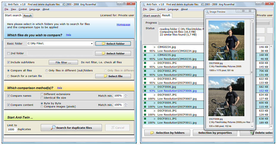 Screenshot of Anti-Twin